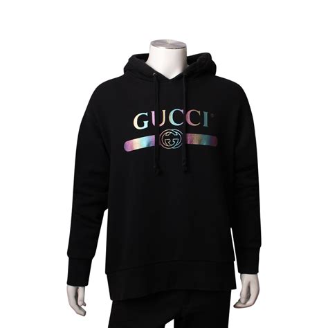 gucci beverly hills hoodie|Gucci oversized logo hoodie.